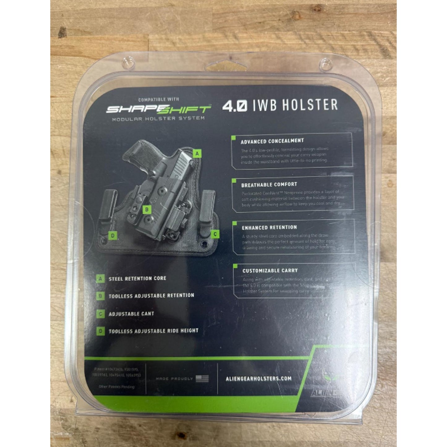 Alien Gear Holsters ShapeShift 4.0 19,23,32 right hand