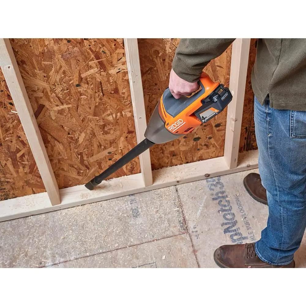 Ridgid 18V Cordless Hand Held Vacuum (Tool Only)