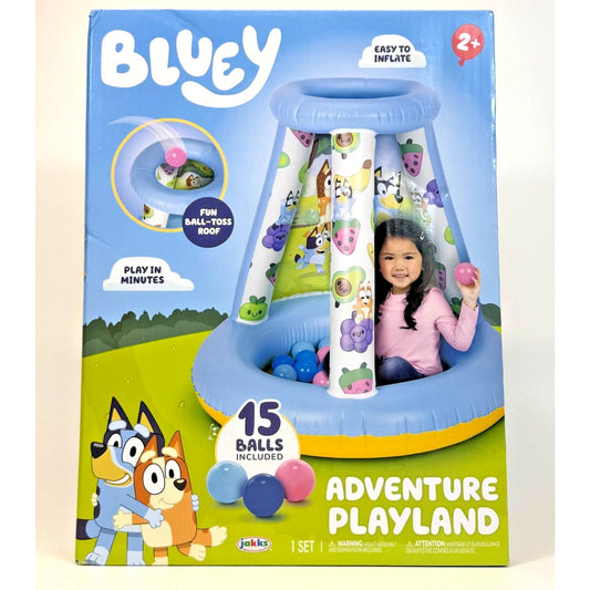 Bluey Activity Adventure Playland Ball Pit Toy 15 Balls Included
