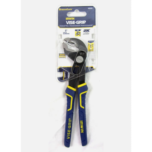 IRWIN Vise-Grip GGV6R 6” V Jaw Mini Small Cobra Style Water Pump Pliers 4935351