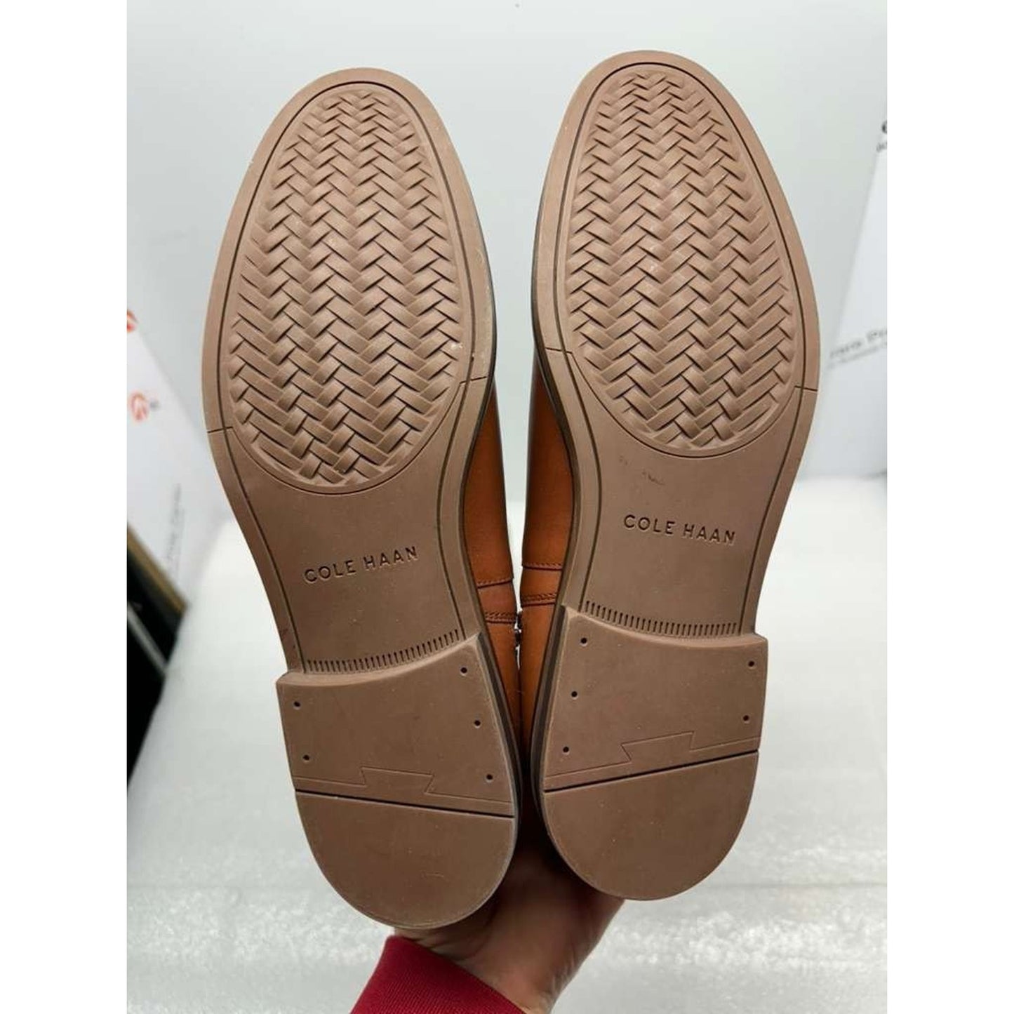 Cole Haan Women's Clover Stretch Tall Boot Knee High Brown Size 8.5-M