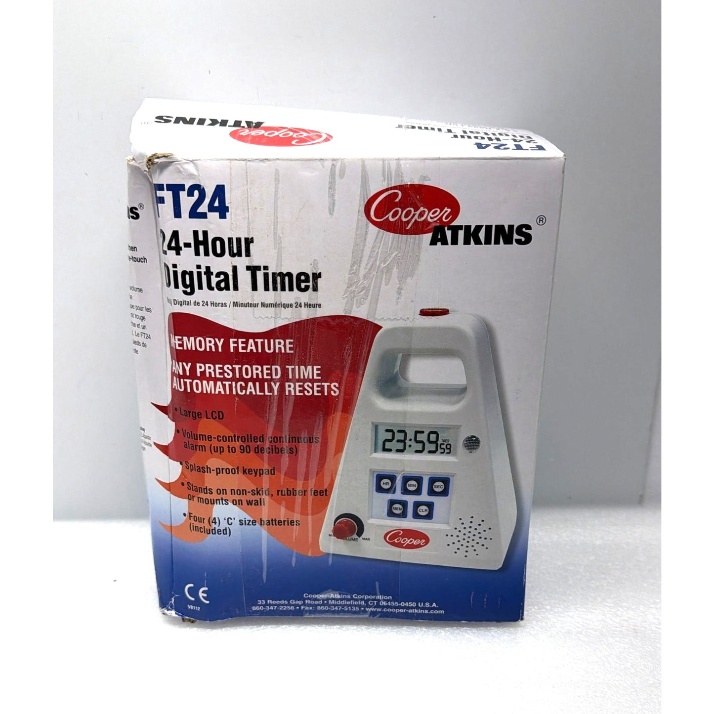 Cooper ATKINS Multi-Station Digital Timer FT24N