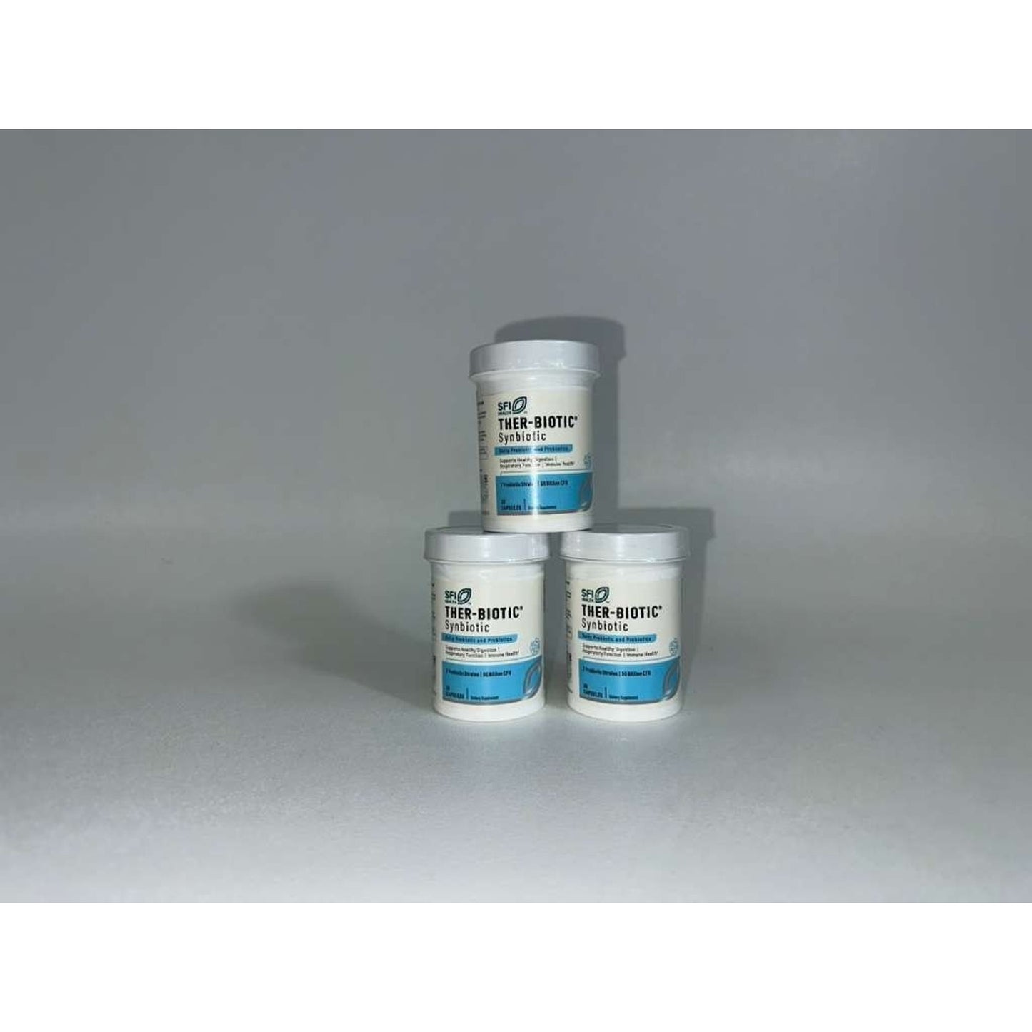 Klaire Labs SFI Health Ther-Biotic Synbiotic Prebiotics & Probiotic (3 x 30ct)