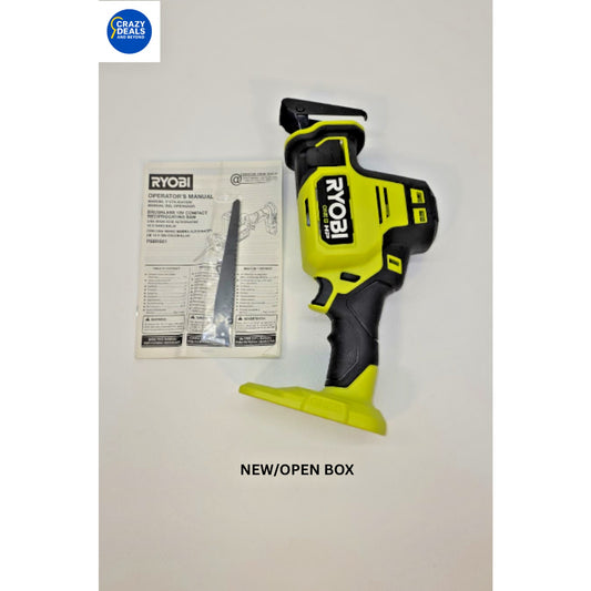 Ryobi PSBRS01B ONE+ HP 18V Brushless Compact One-Handed Reciprocating Saw