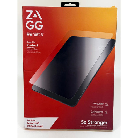 ZAGG InvisibleShield Glass Elite Screen Protector for Apple iPad 2024 (Large)
