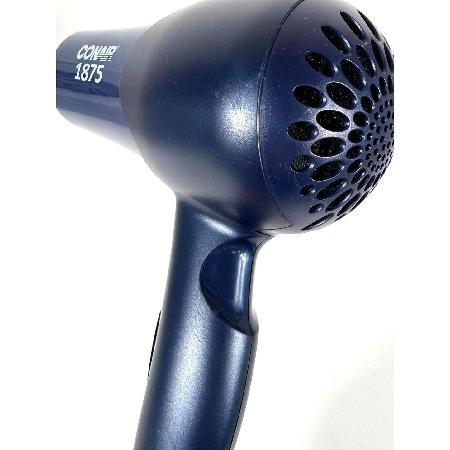 Conair Mid-Size Blue Hair Dryer 2 Heat Speed Settings 1875 Watts