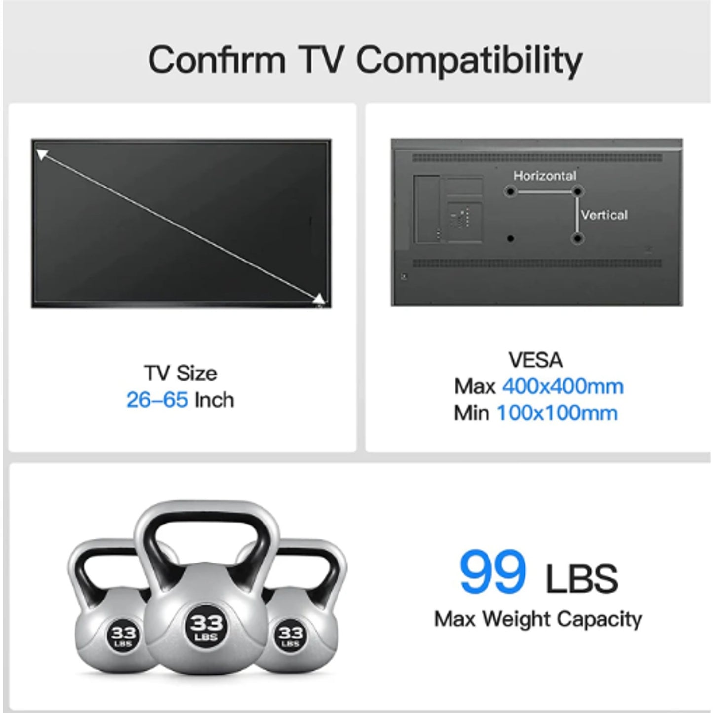 PIPISHELL FULL MOTION TV WALL MOUNT PIMF3 UP TO 65" BRAND NEW