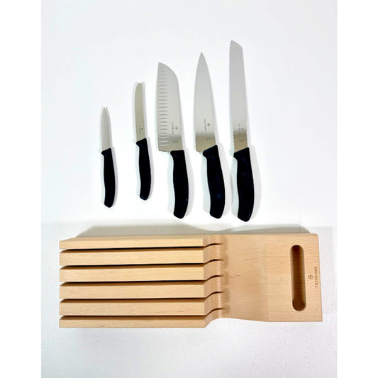 Victorinox Swiss Classic In Drawer 6 Piece Knife Holder 6pc - 6.7143.5