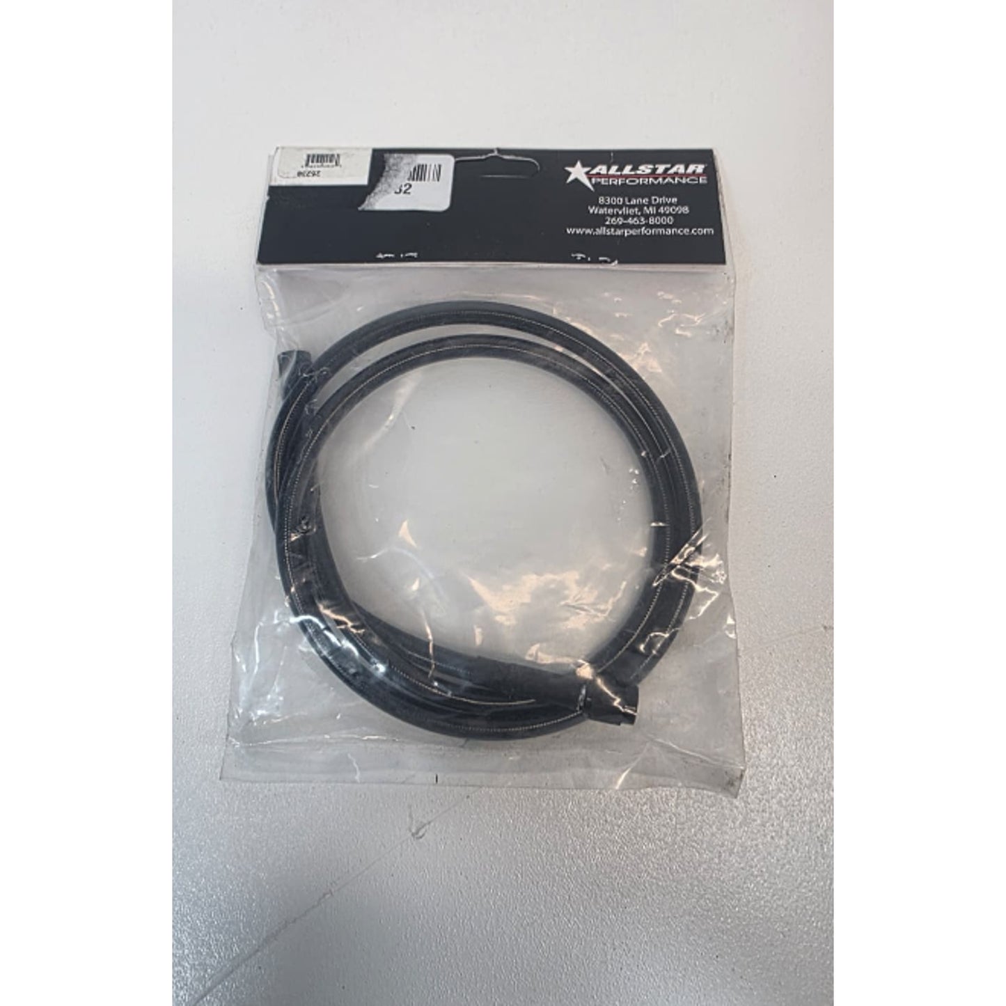 ALL48368 36" Coated Braided Brake Line with Size-3 Hose and Size-3 End