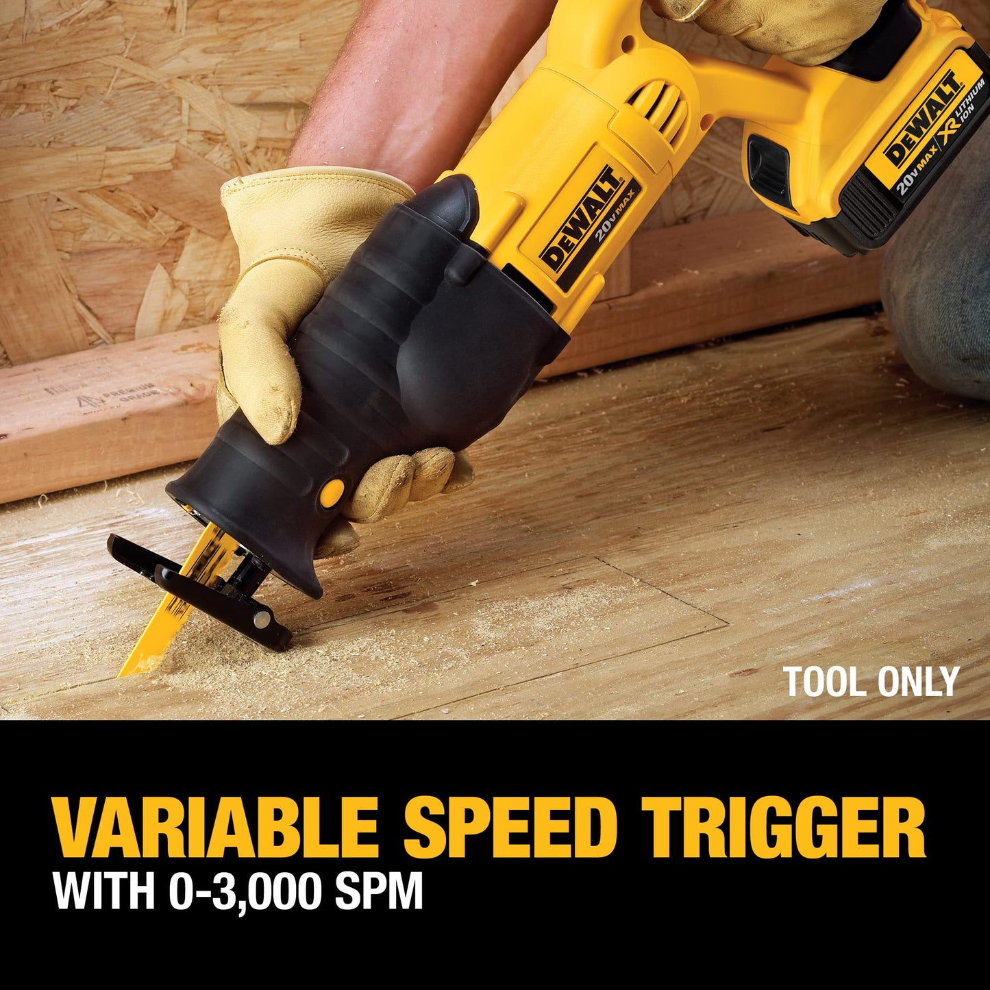 DEWALT 20V Max Reciprocating Saw, Compact