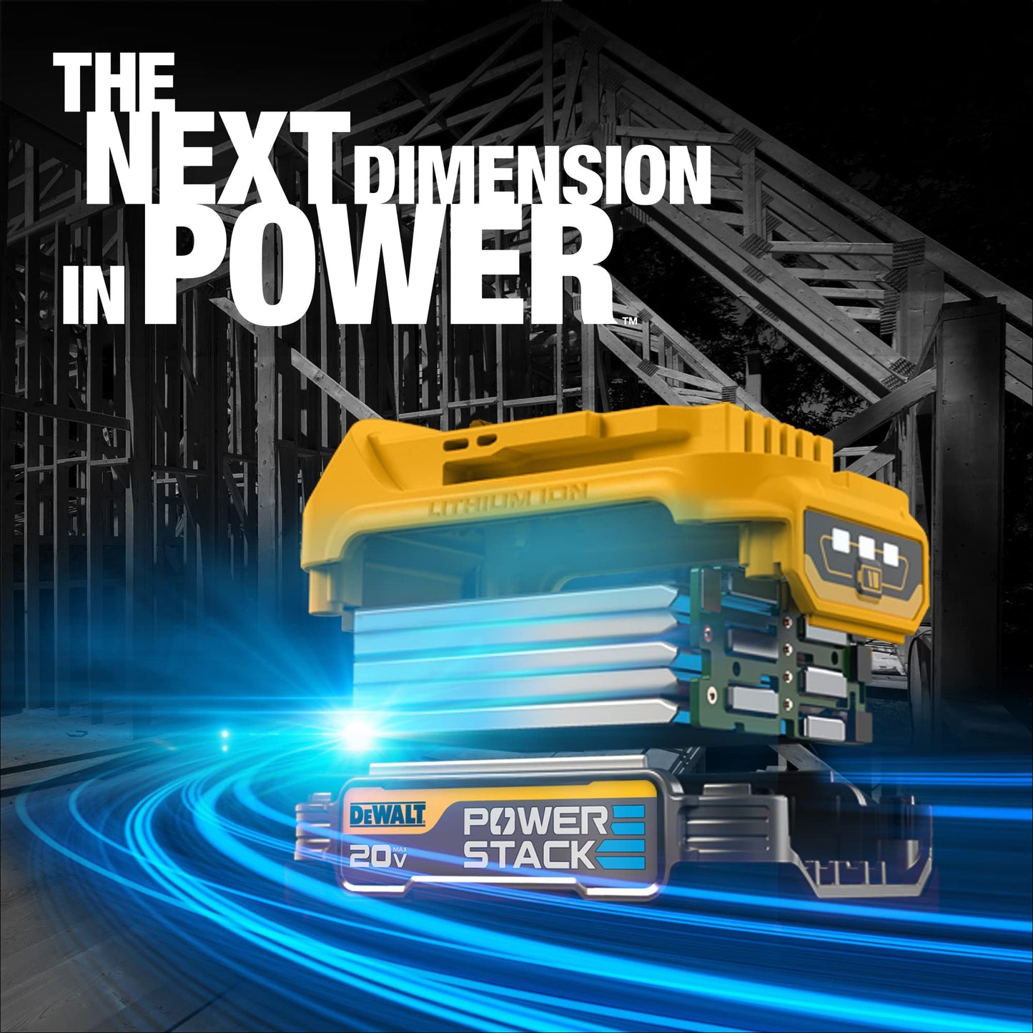 DEWALT 20V MAX* POWERSTACK™ Compact Battery, 2 Pack (DCBP034-2)