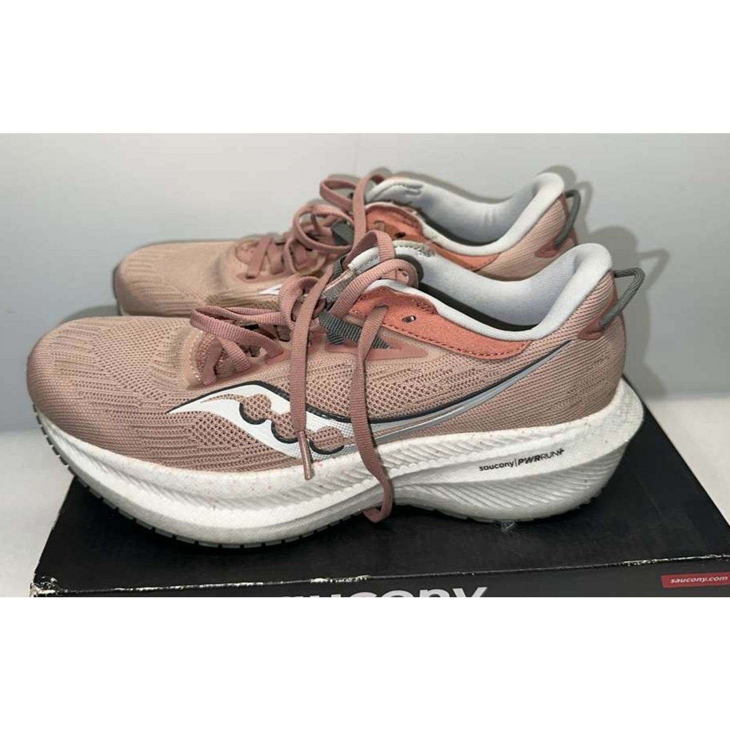 Saucony Triumph 21 Women's Running Shoes S10881-130 Lotus Bough Pink Size 7.5