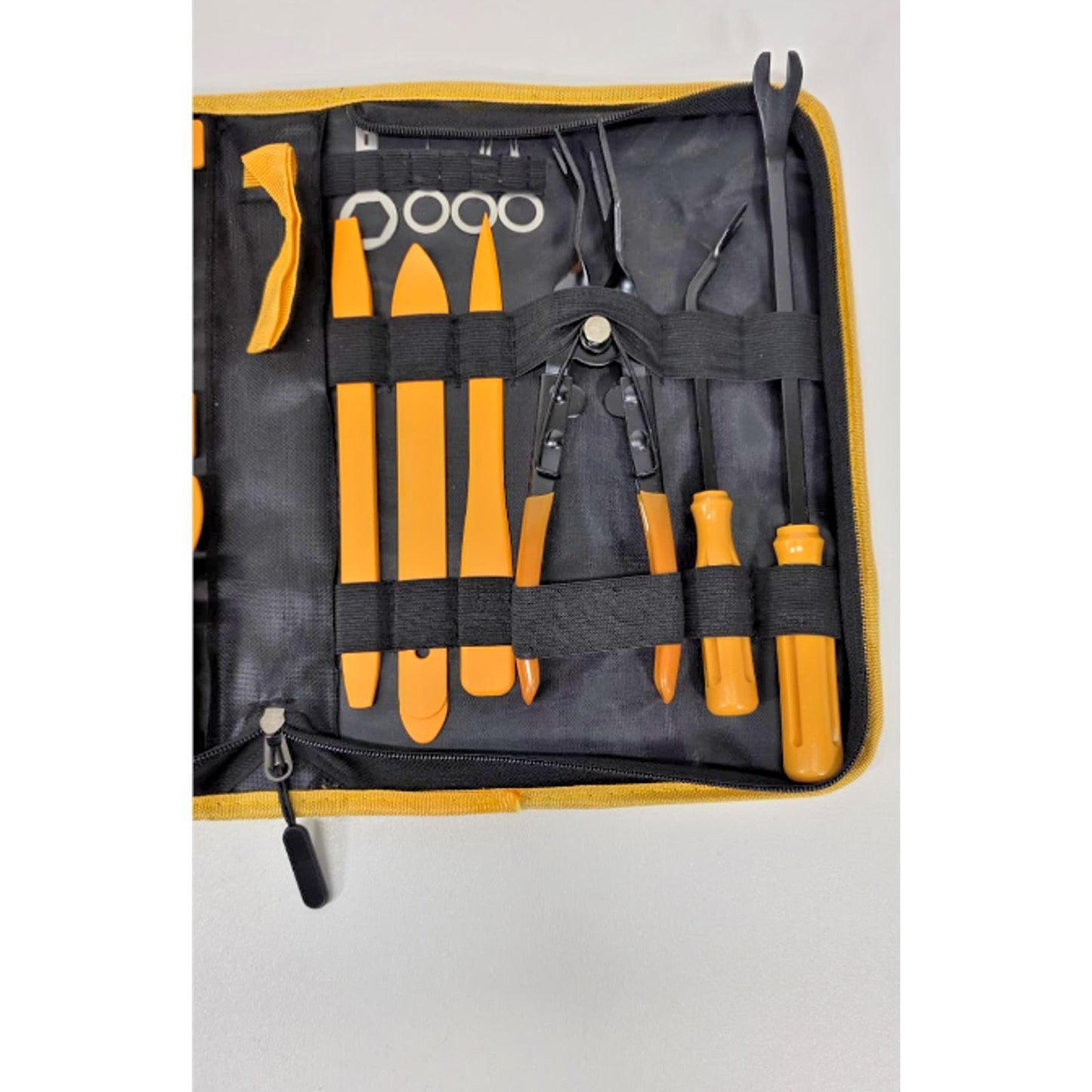 ‎ TOOLS-00248 Car Trim Removal Tool Kit, Clip Plier Upholstery Remover Orange