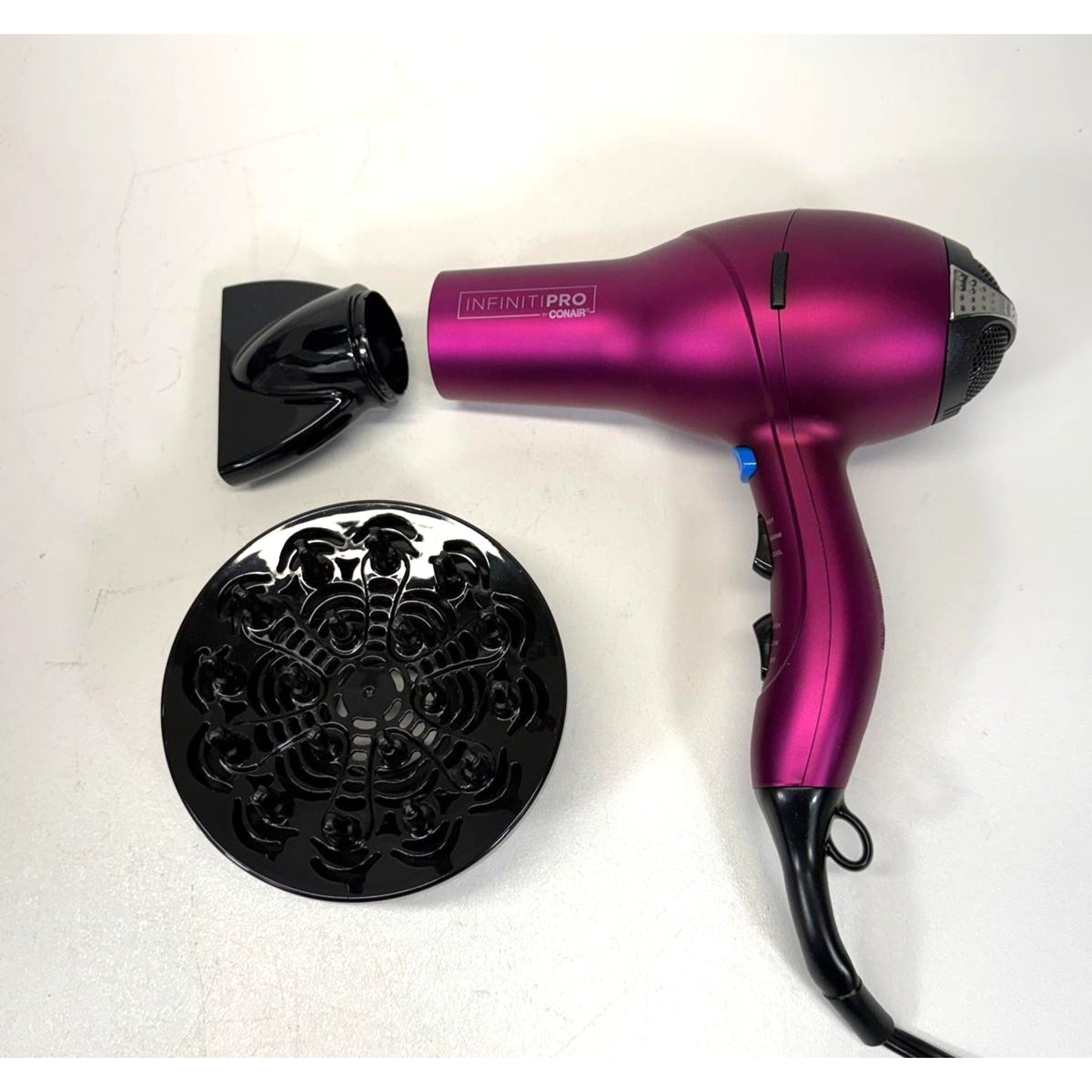 InfinitiPRO by Conair Quick Styling Salon Hair Dryer 3-Heat & 2-Speed Settings
