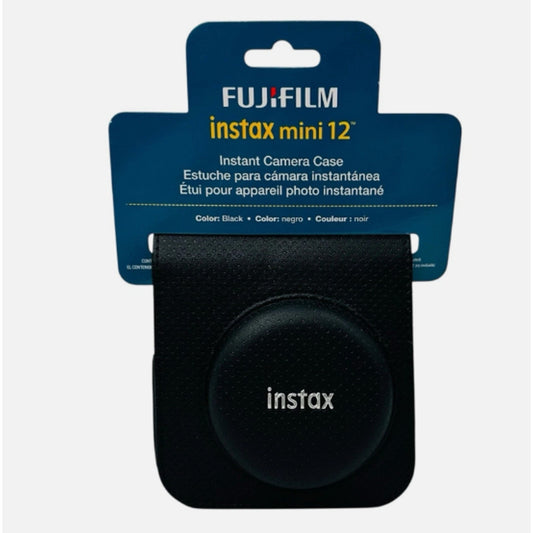 Fujifilm Instax Mini 12 Instant Camera Case Black 074101211160