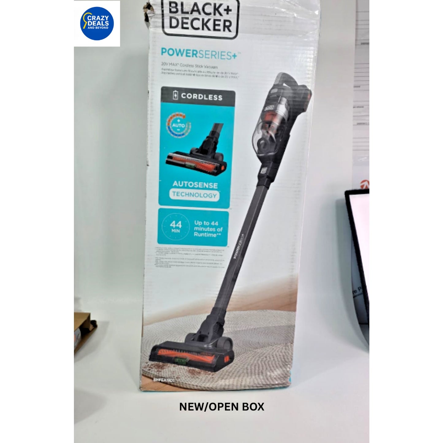 POWERSERIES+ 20-Volt MAX Lithium-Ion Cordless Bagless Stick Vacuum Cleaner