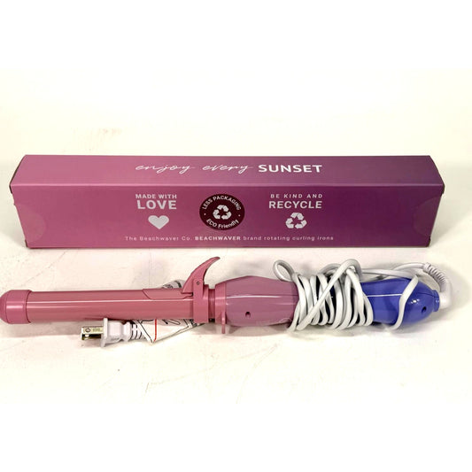 BEACHWAVER B1 Auto Rotating Curling Iron 1" Barrel Pink Sunset
