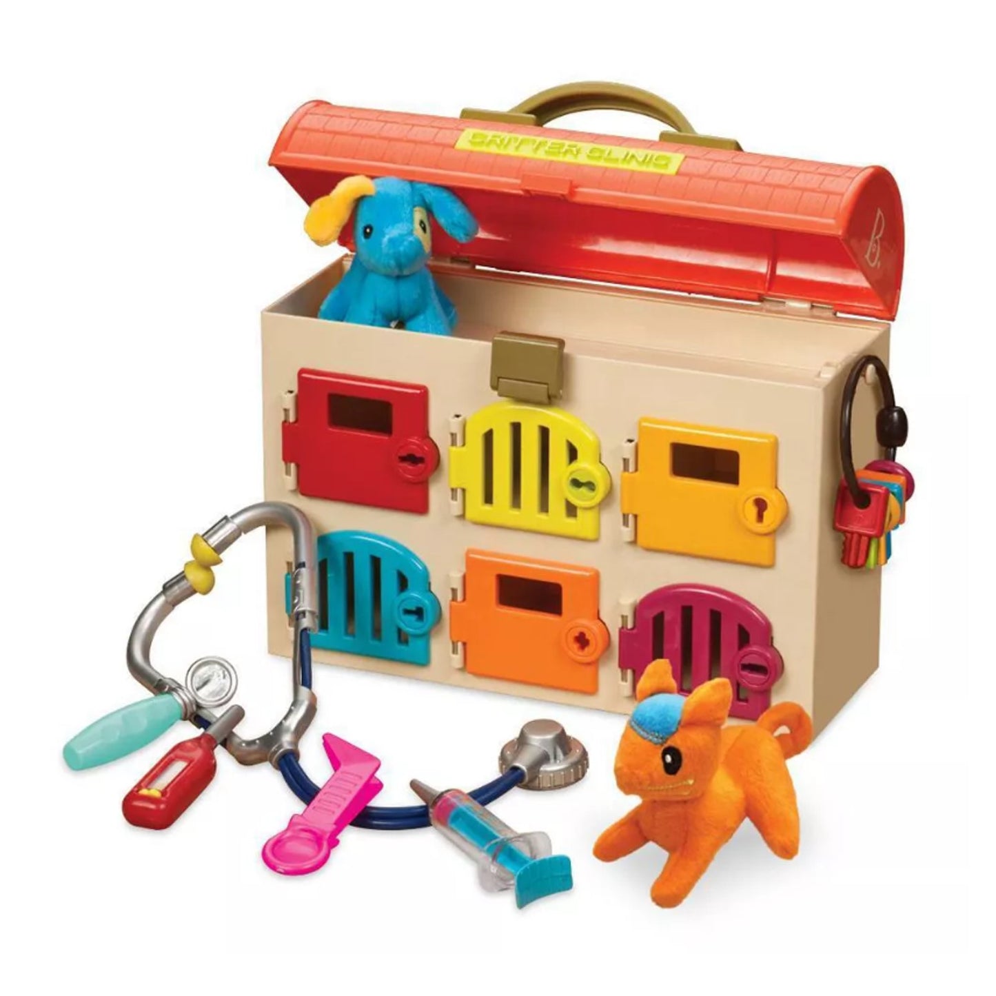 B. toys Toy Vet Kit for Kids Critter Clinic