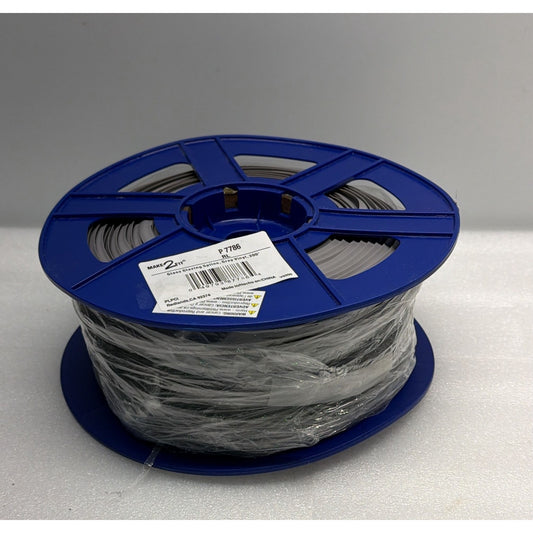 Prime-Line P 7786 GLASS Glazing SPLINE, Gray Vinyl, 200feet