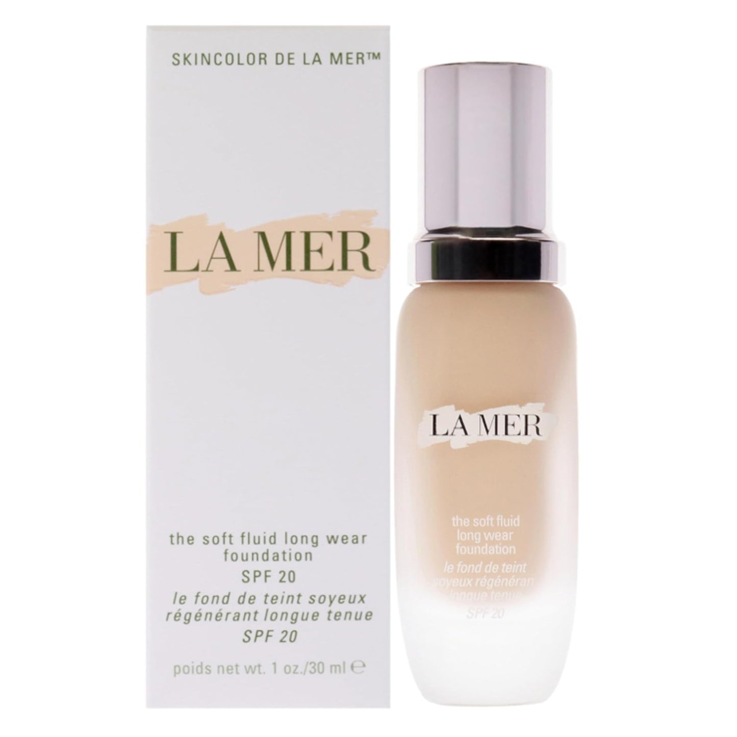 La Mer Soft Fluid Long Wear Foundation 120 Ivory SPF20 Sealed 30ml