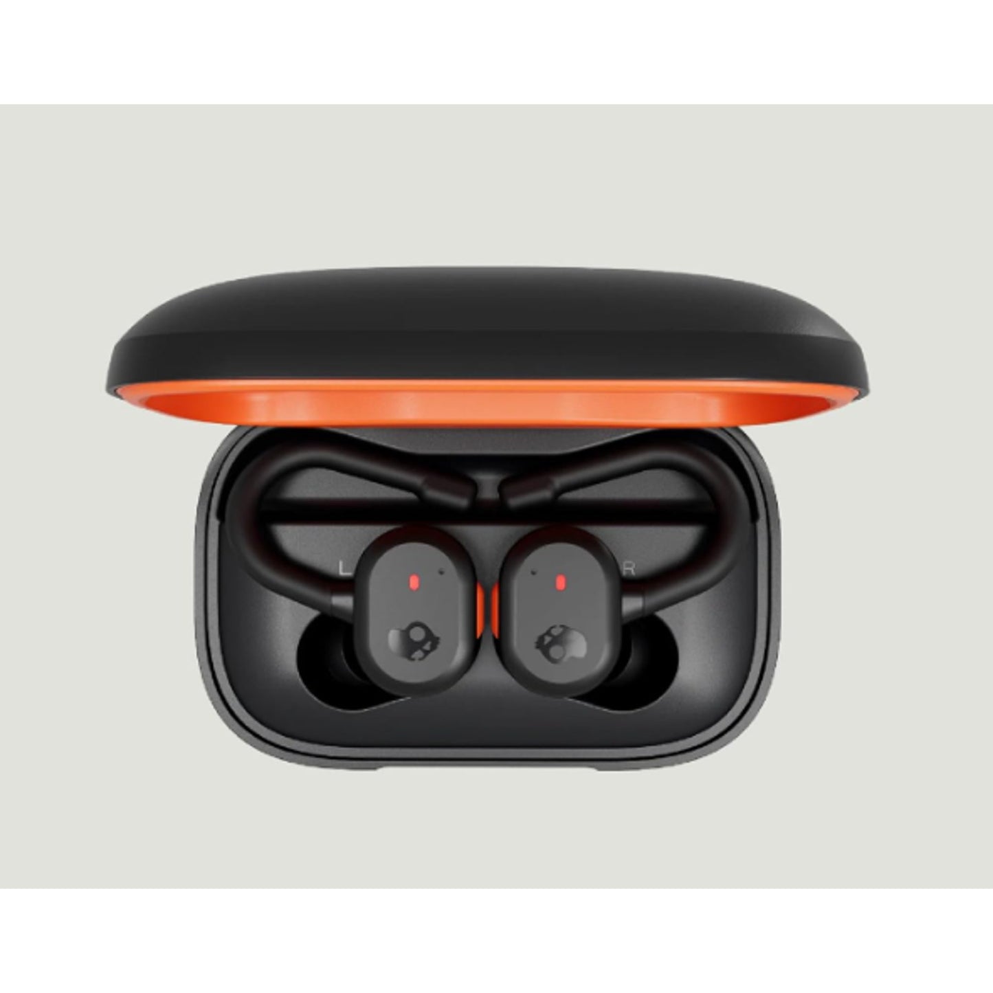 Skullcandy - Push Active True Wireless Sport Earbuds - Black/Orange