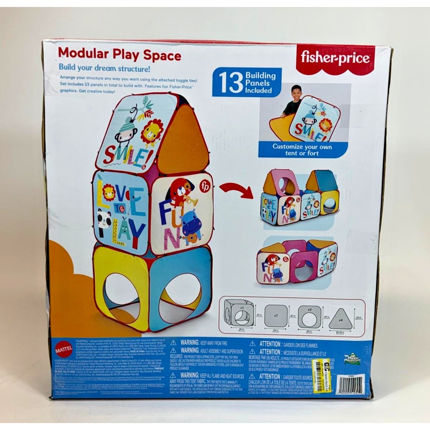 Fisher-Price Modular Play Space-Create Your Space- Crea Tu Propio Espacio Fisher