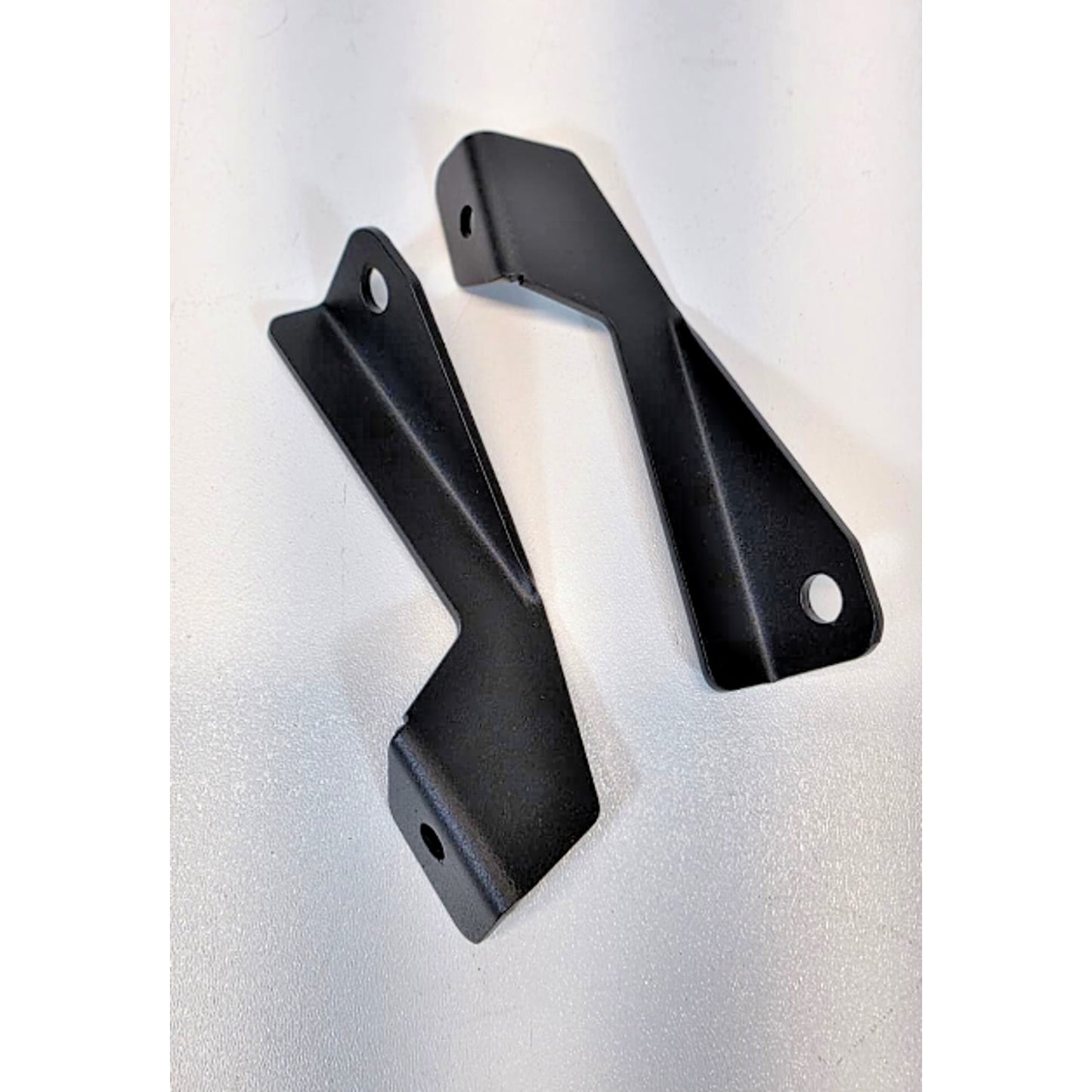 LED Ditch Light Hood Edge Low Profile Bracket Mounts For Toyota 1990-95 4Runner