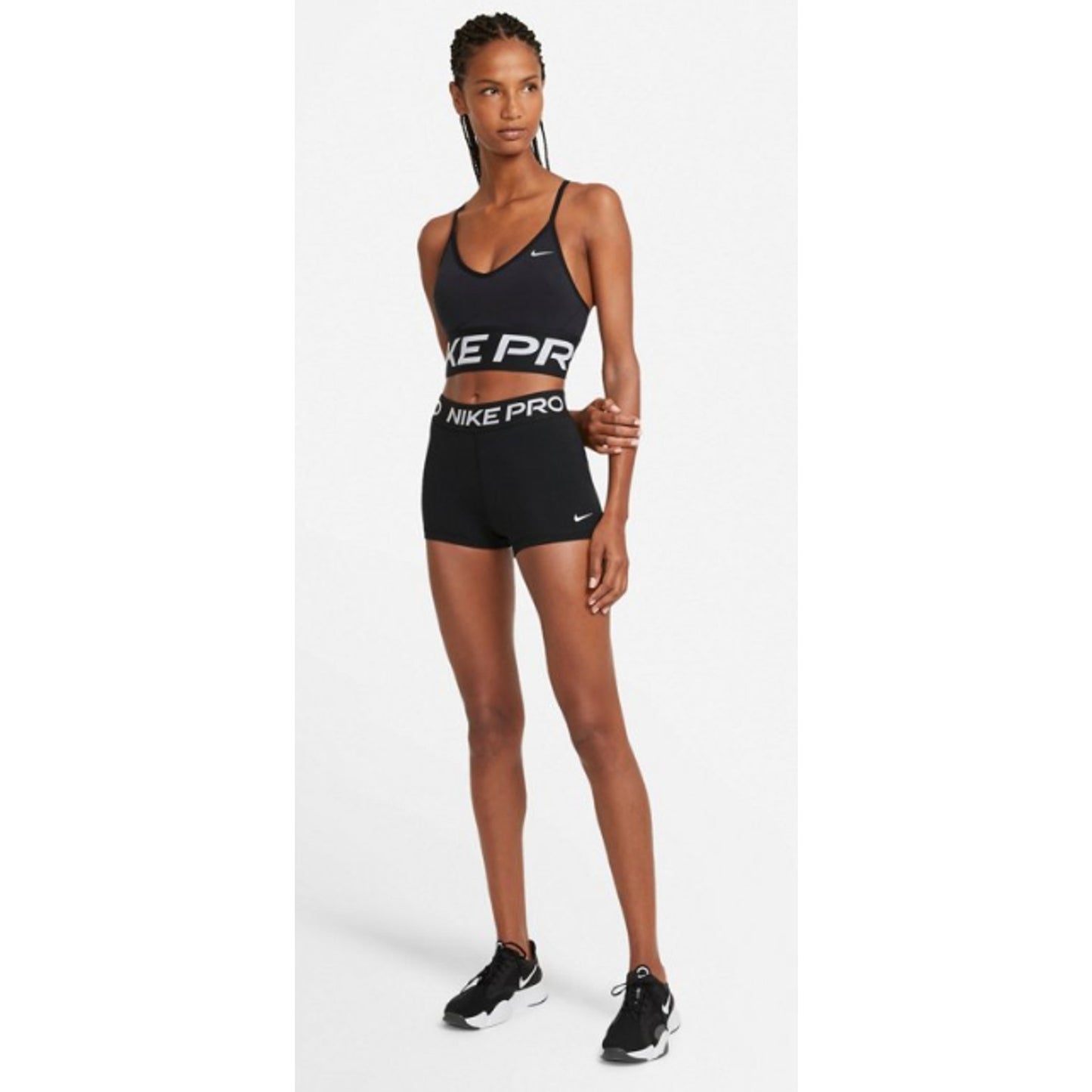 Nike Pro Women's 3" Dri-FIT Compression Training Shorts Size L