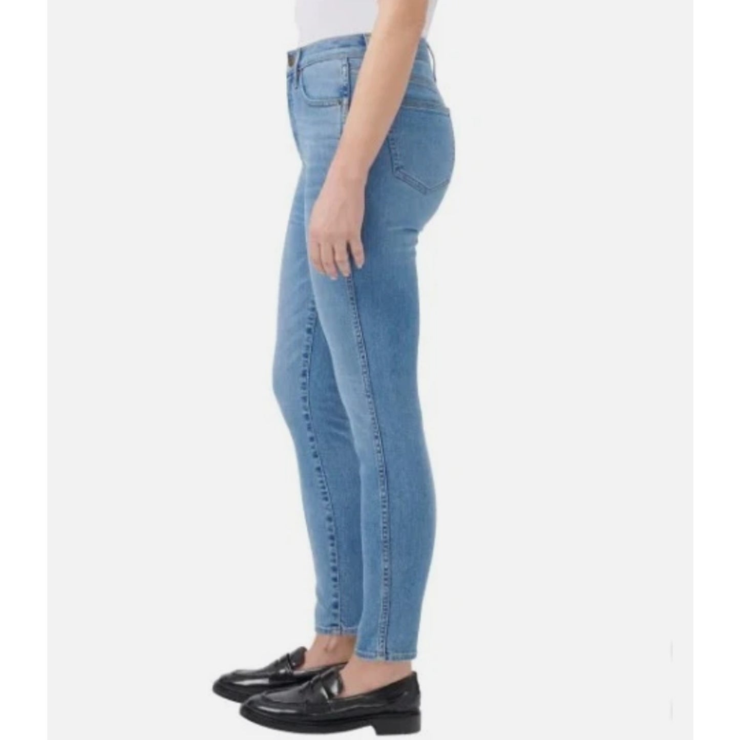 Kirkland Signature Women S Skinny Jean Light Blue 18