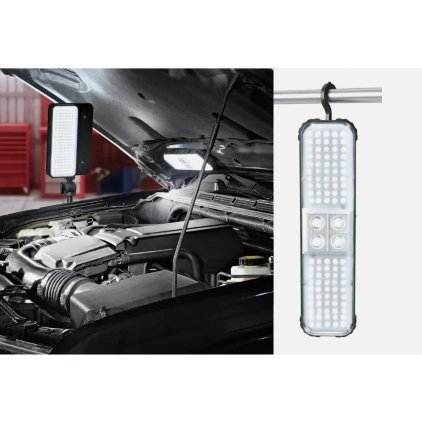 Uline Rechargeable Job Site Work Light 3,000 LUMENS H-10882 Solar USB charging