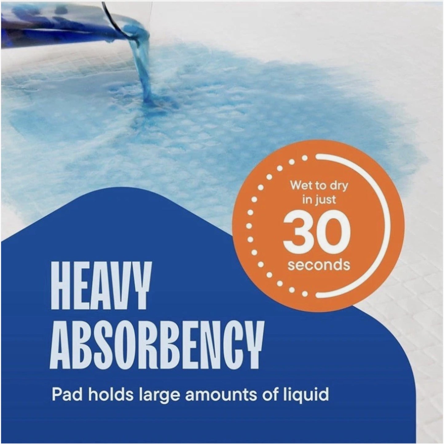 Stackman 100ct (2x50CT) Adult Underpads 23"x36" Heavy Absorbency Chux Bed Pads