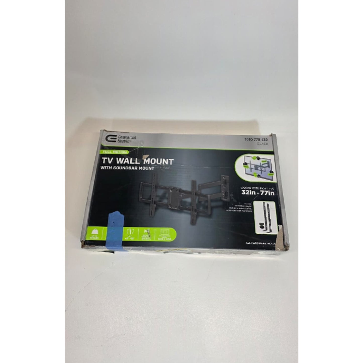 Commercial Electric Full Motion TV Wall Mount for 32 in to 77 in TVs 1010778139