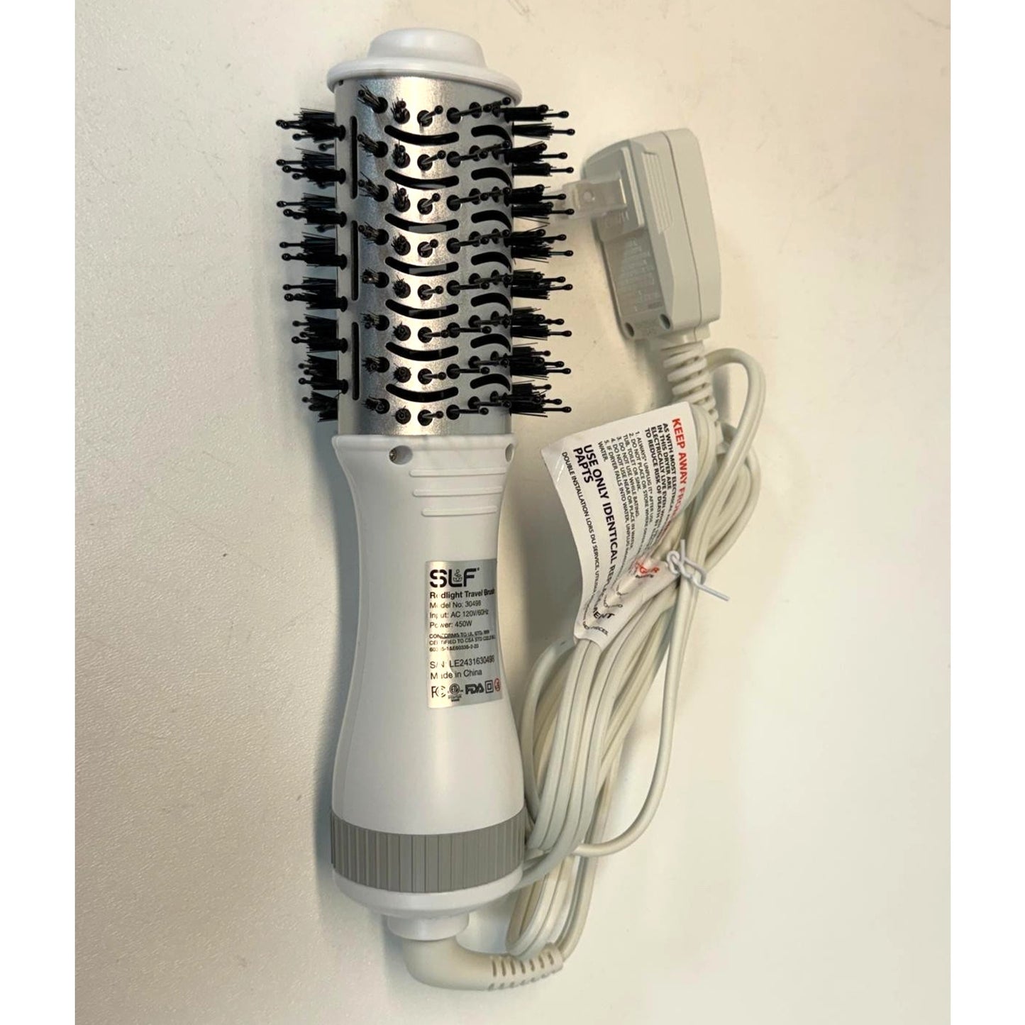 SLF Red Light Therapy Travel Dryer Hair Brush