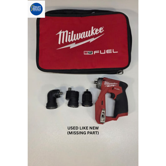 M12 FUEL 12V Brushless Cordless Installation Drill Driver Kit (Missing Part)