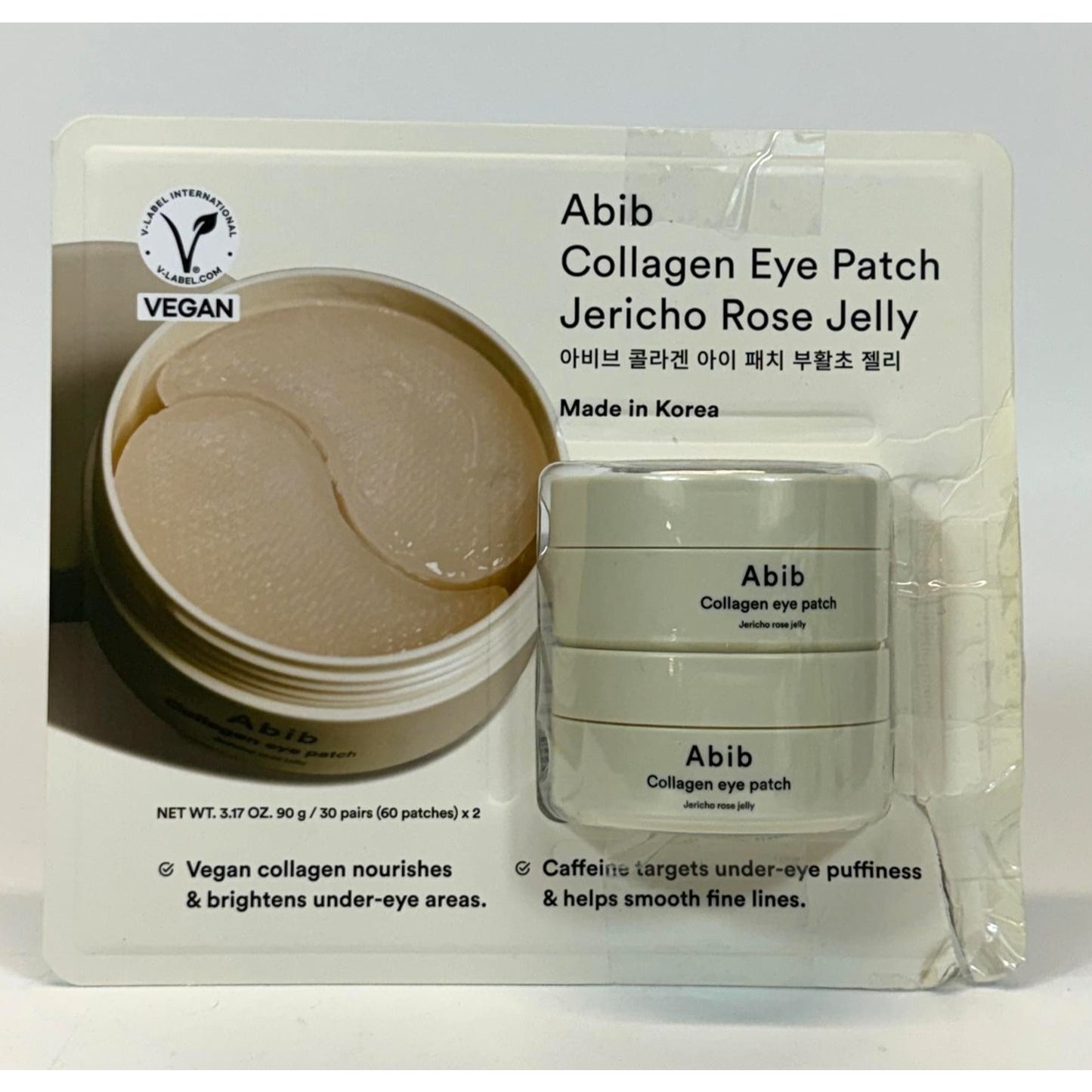 Abib Collagen Eye Patch Jericho Rose Jelly 60 Patches X 2
