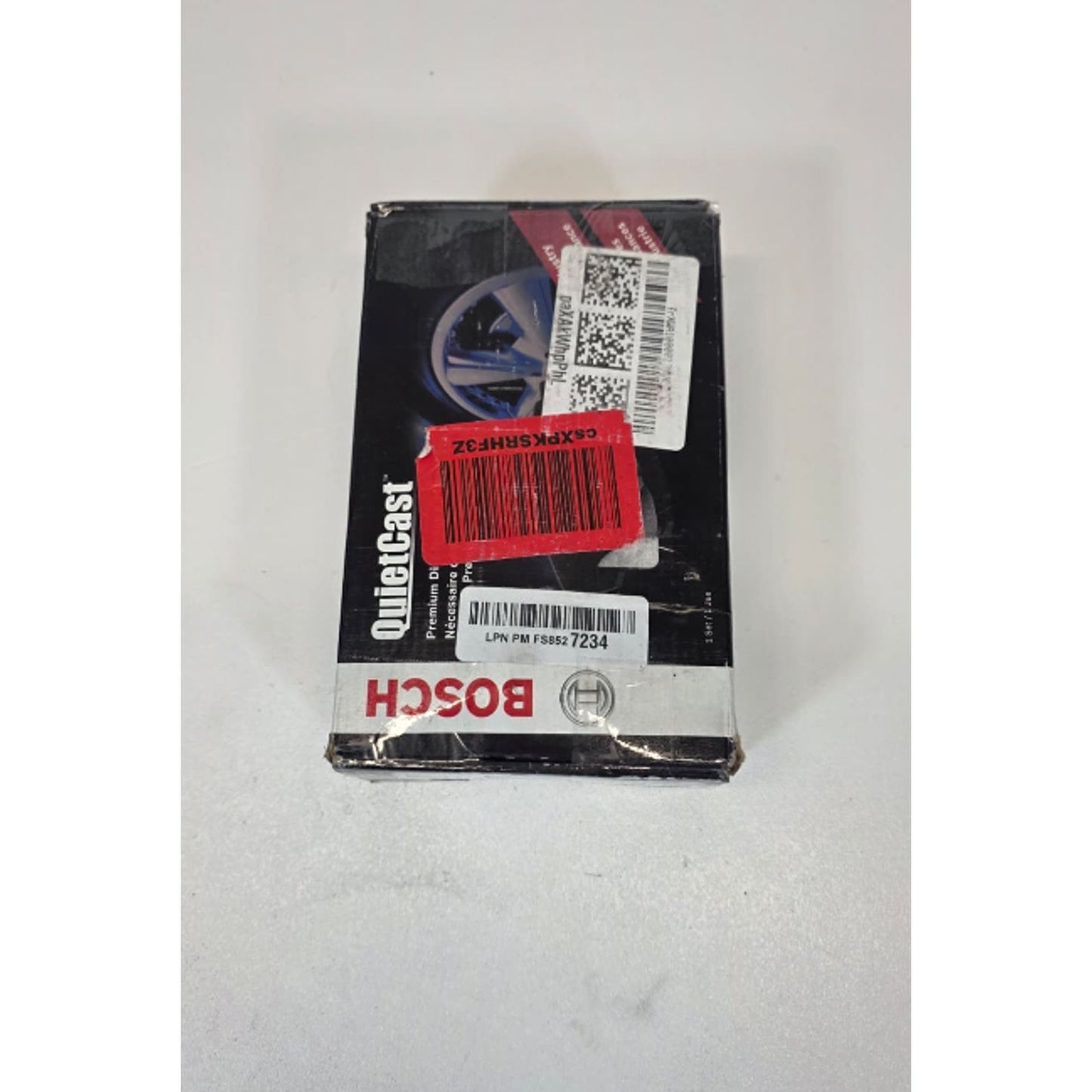 Disc Brake Pad Set-QuietCast Semi-Metallic Brake Pads with Hardware Bosch BP1894