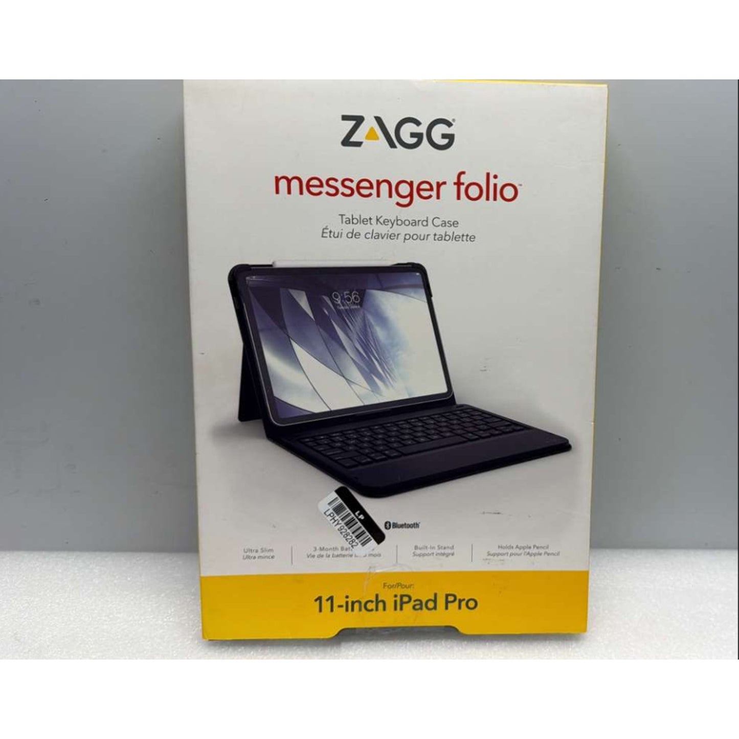Zagg Messenger Folio Case for iPad Pro 11"-Black, 848467078060