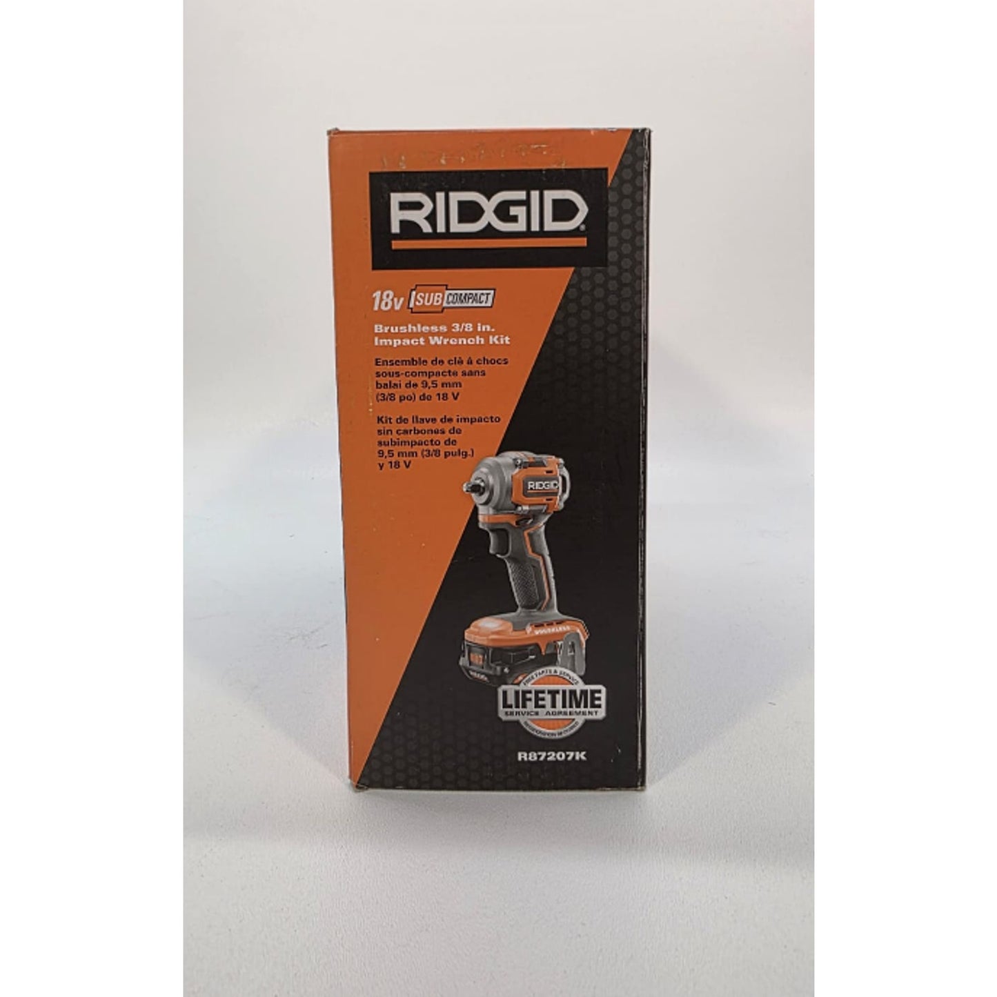 Ridgid R87207K 18V SubCompact Brushless 4-Mode 1/2 in. Impact Wrench Kit