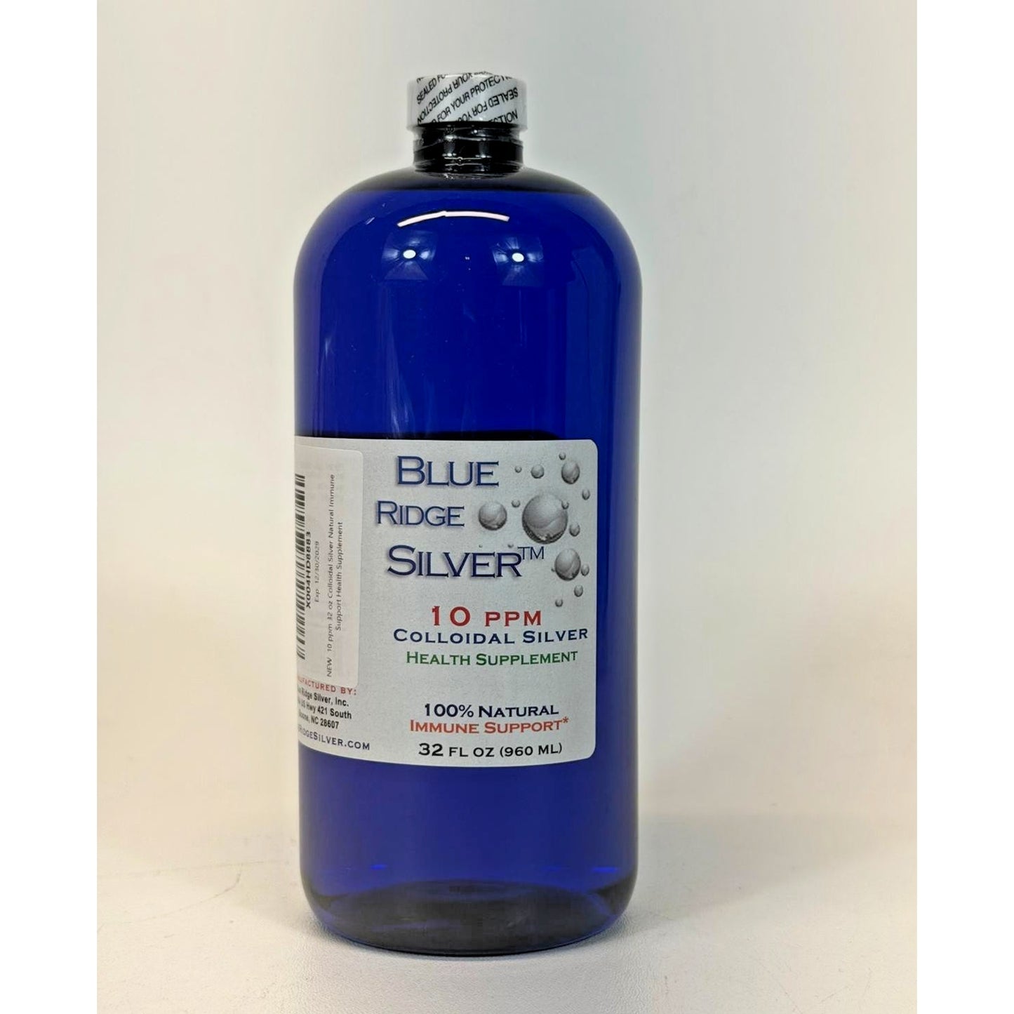 Blue Ridge Silver - 10 ppm 16 oz Colloidal Silver Natural Immune Support Heal...