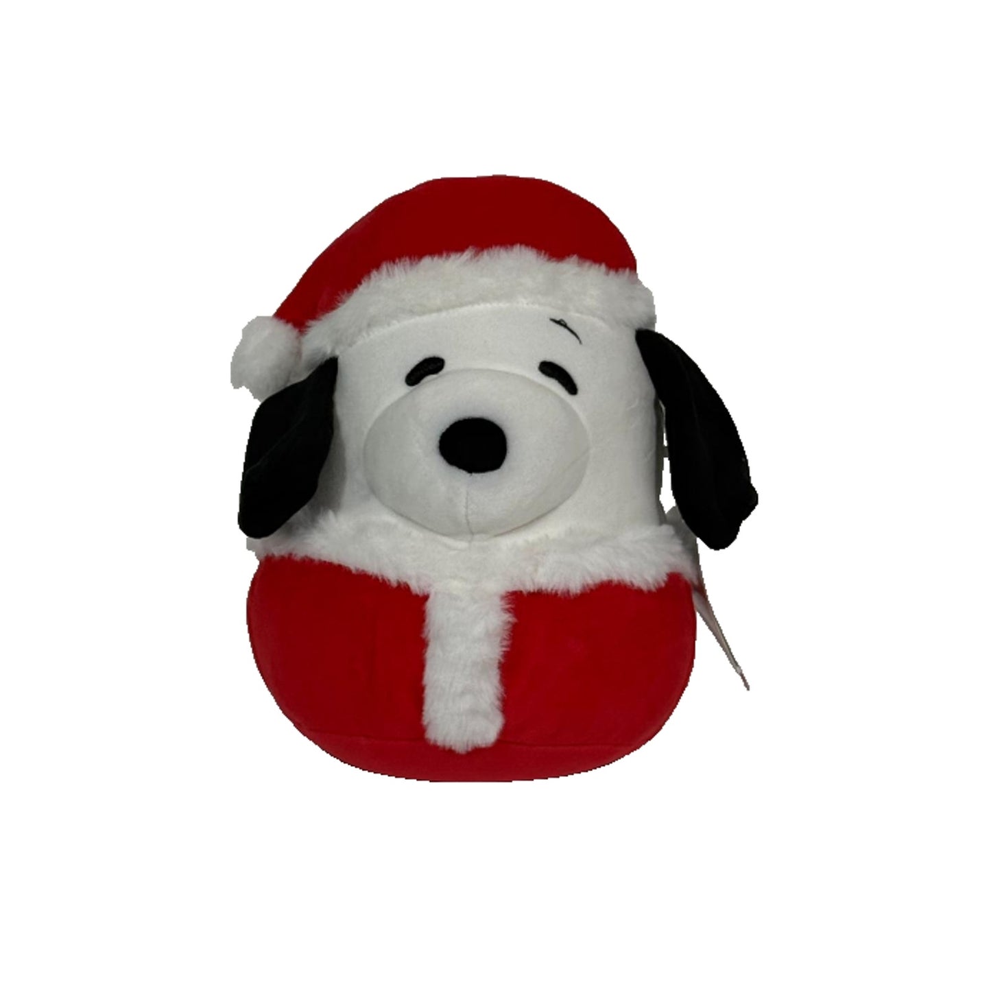 Squishmallows Snoopy 10” Kellytoy Plush Santa Hat Christmas Peanuts