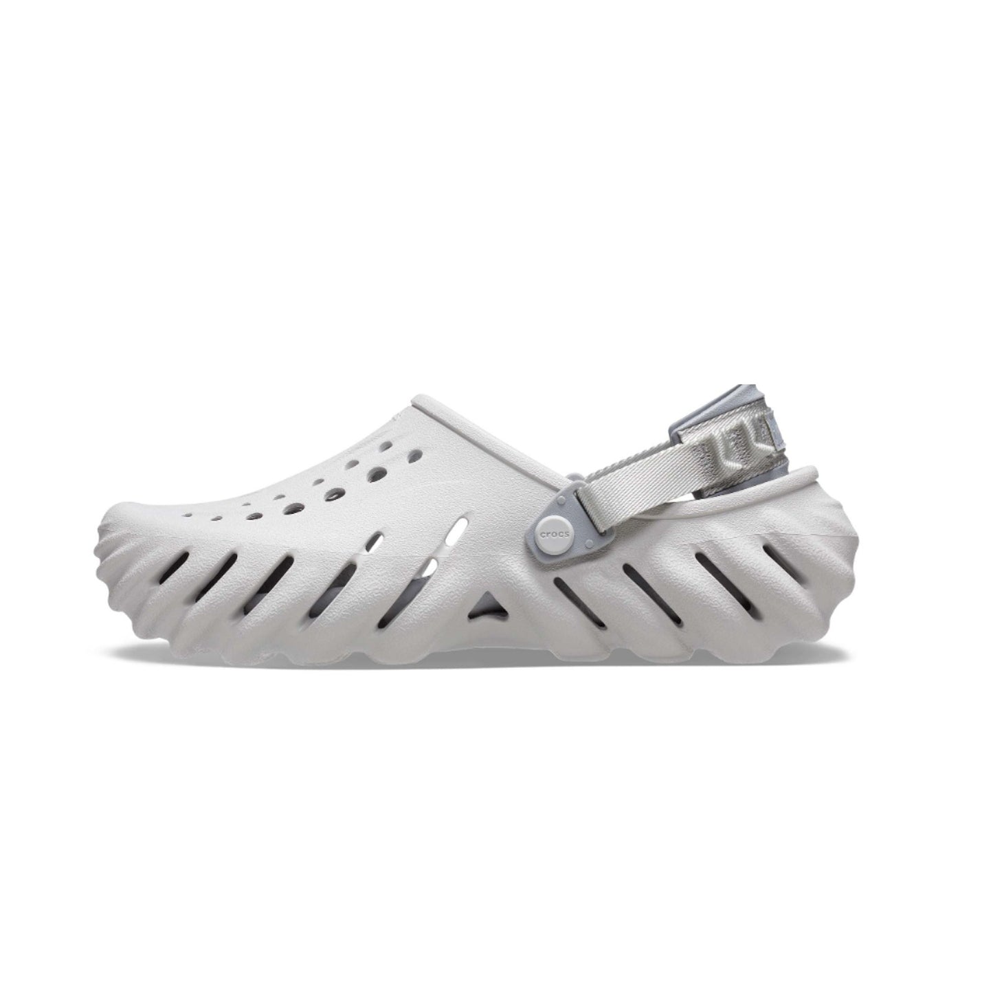 Crocs Echo Clogs Sneakers - Grey - Size 6 - Thermoplastic