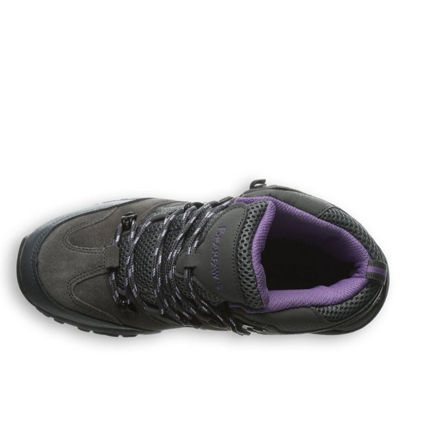 Bearpaw Women's Corsica Mid Trail Shoe, Gray, 8 Waterproof New