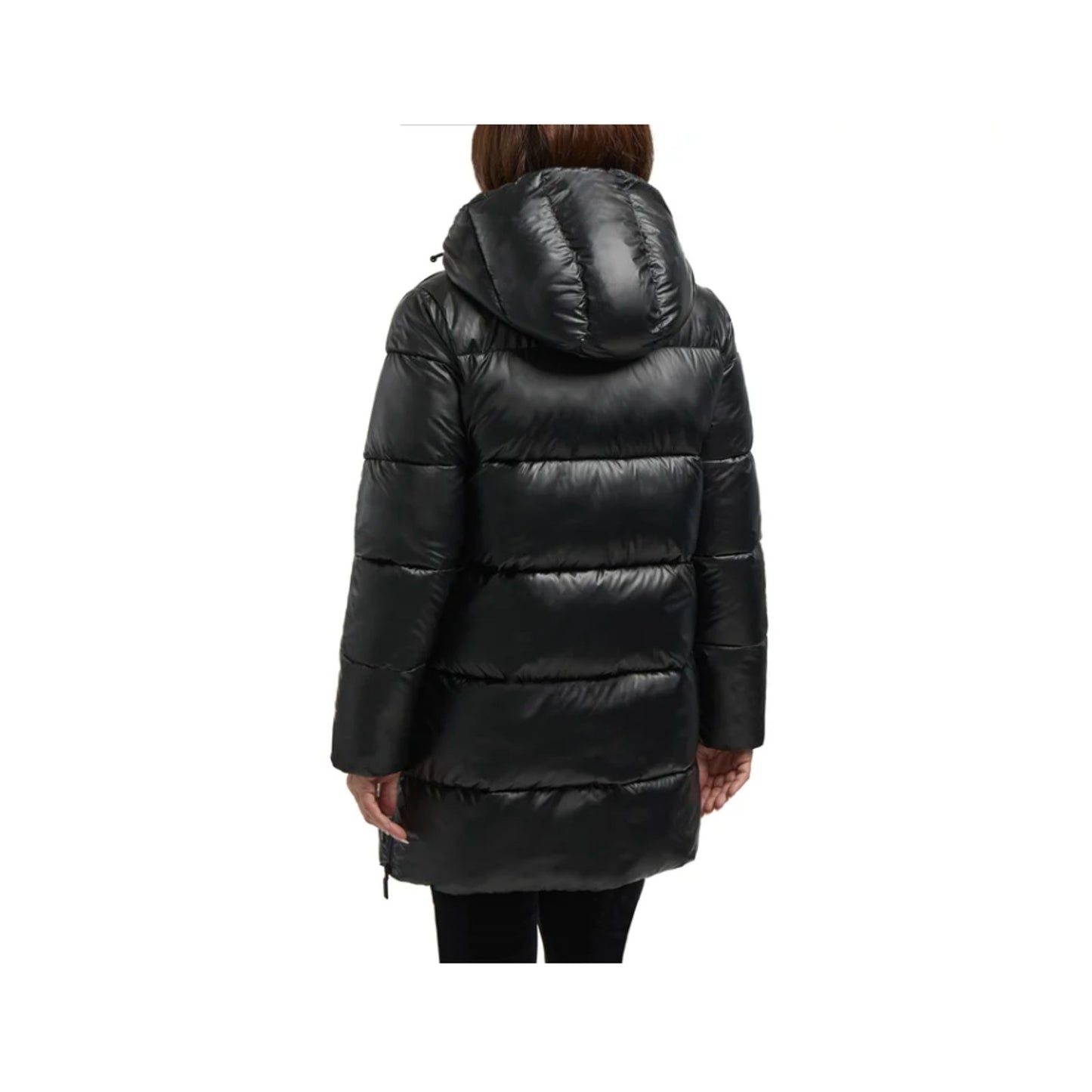 Hunter Women's Puffer Jacket Inner Fleece Trim Size Large