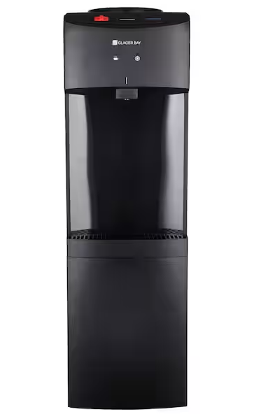 Matte Black Top Load Water Dispenser