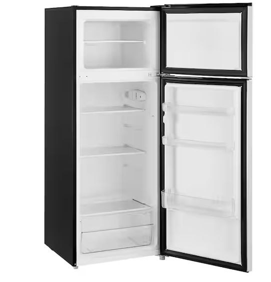 7.2 cu. ft. Top Freezer Refrigerator in Stainless Steel Look
