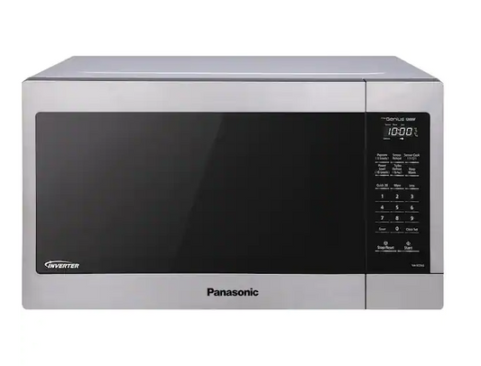 1.6 cu. ft. Countertop Microwave in Stainless Steel with Inverter Technology and Genius Sensor Cooking