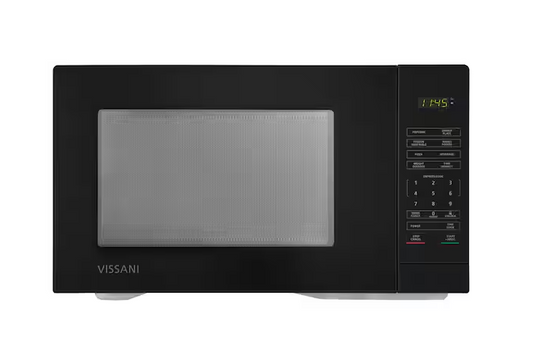 1.1 cu. ft. Countertop Microwave Oven in Black