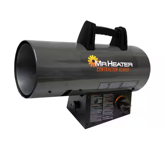 Contractor Series 60,000 BTU Forced Air Propane Outdoor Space Heater with 10 ft. Hose and Regulator