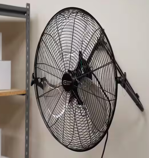 20 in. 3-Speed High Velocity Floor Fan