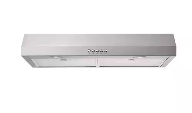 30 in. 320 CFM Convertible Under Cabinet Range Hood in Stainless Steel